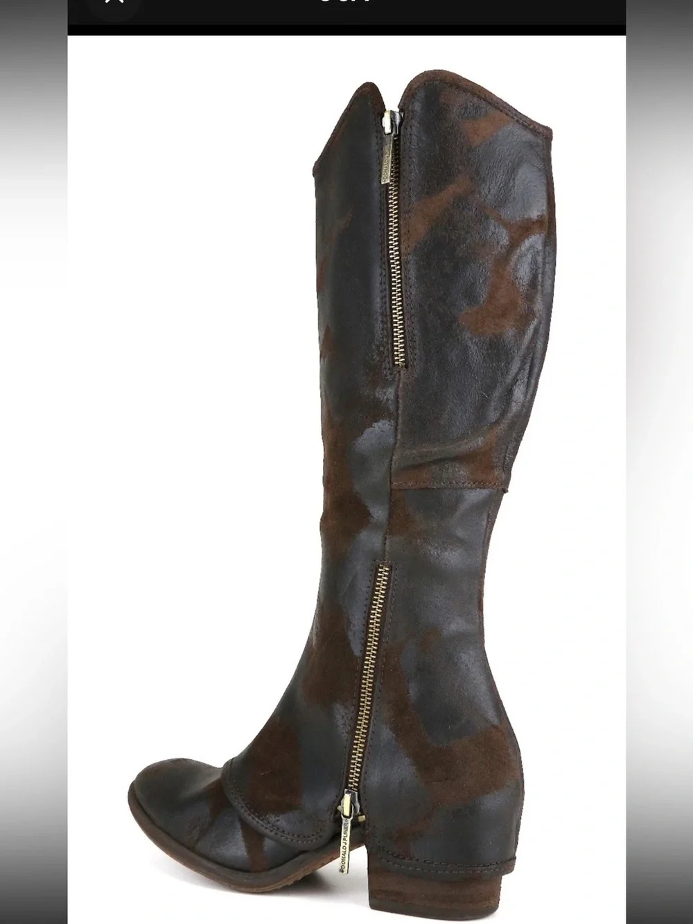 Donald J Pliner Devi3 Z65120* Suede Boot Brown Women Size 6